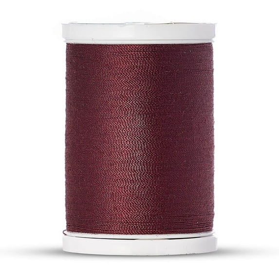 Coats & Clark Dual Duty XP® S910 All Purpose Tex 30 Medium Weight Polyester Wrapped Polyester Core Thread (250 Yards) For Hand Sewing & Machine Sewing, Wine (2980) - 1 Spool