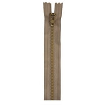 Coats & Clark Extra-Long Metal 36" Dogwood Sewing Zipper, 1 Each