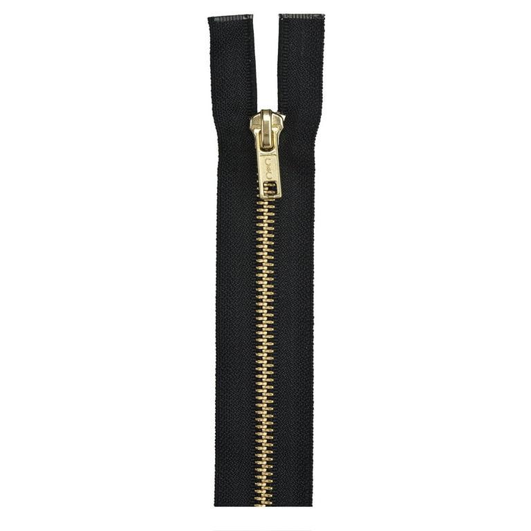 20 Metal Separating Zipper for Jackets, Coats