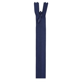 Coats & Clark Polyester 22" All Purpose Navy Sewing Zipper, 1 Each