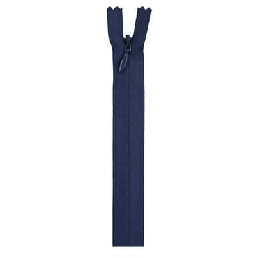 Coats & Clark Polyester 22" All Purpose Navy Sewing Zipper, 1 Each