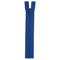 Coats & Clark Polyester 22" All Purpose Yale Blue Sewing Zipper, 1 Each