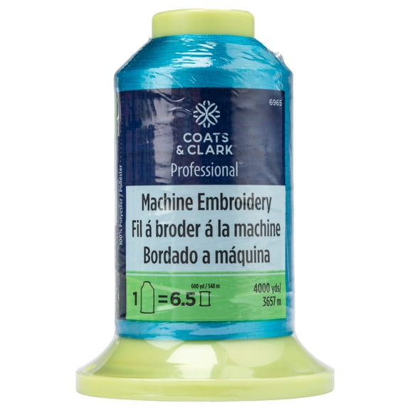 Coats & Clarkâ„¢ Professional Machine Embroidery Parakeet Polyester Thread, 4000 Yards 40 Weight