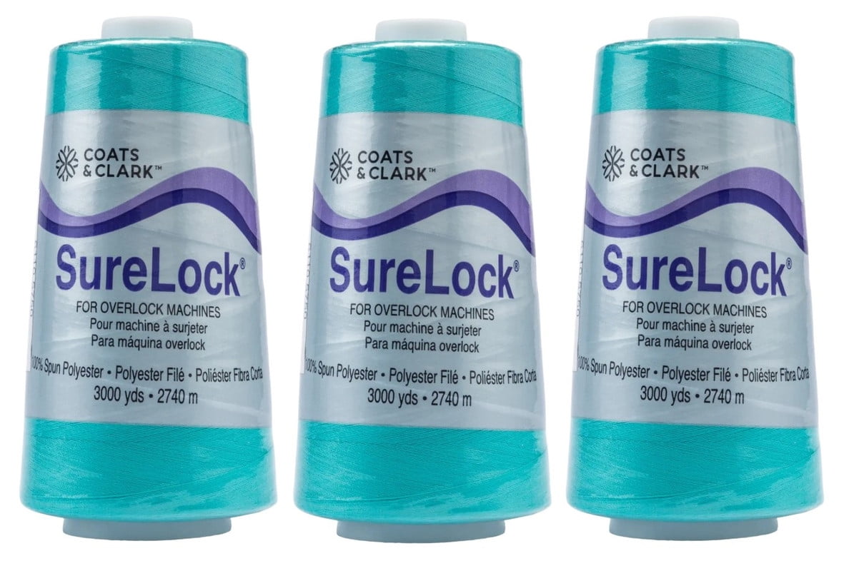 Coats & Clark - SureLock Serger Thread - 3 Pack (Bahama) - Walmart.com