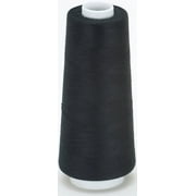 Coats & Clark Surelock Cone Black Polyester Thread, 3000 Yards