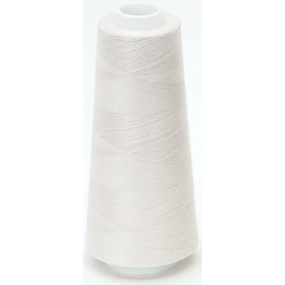 Coats & Clark Surelock Cone Natural Polyester Thread, 3000 Yards