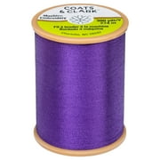 Coats & Clark Trilobal Embroidery Purple Polyester Thread, 300 Yards