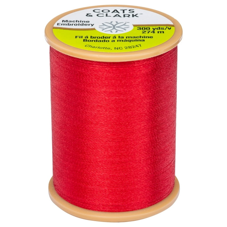 the red thread 3点セット 3 pack) Coats & Clark Dual Duty All Purpose Atom Red Thread, 300