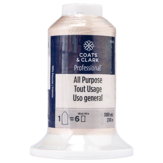 Coats & Clark&trade Professional All Purpose Natural Polyester Thread