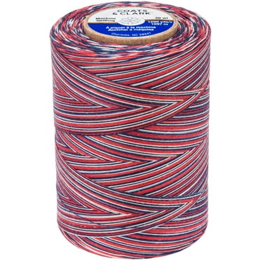Coats Cotton Machine Quilting Multicolor Thread 1200yd-Americana