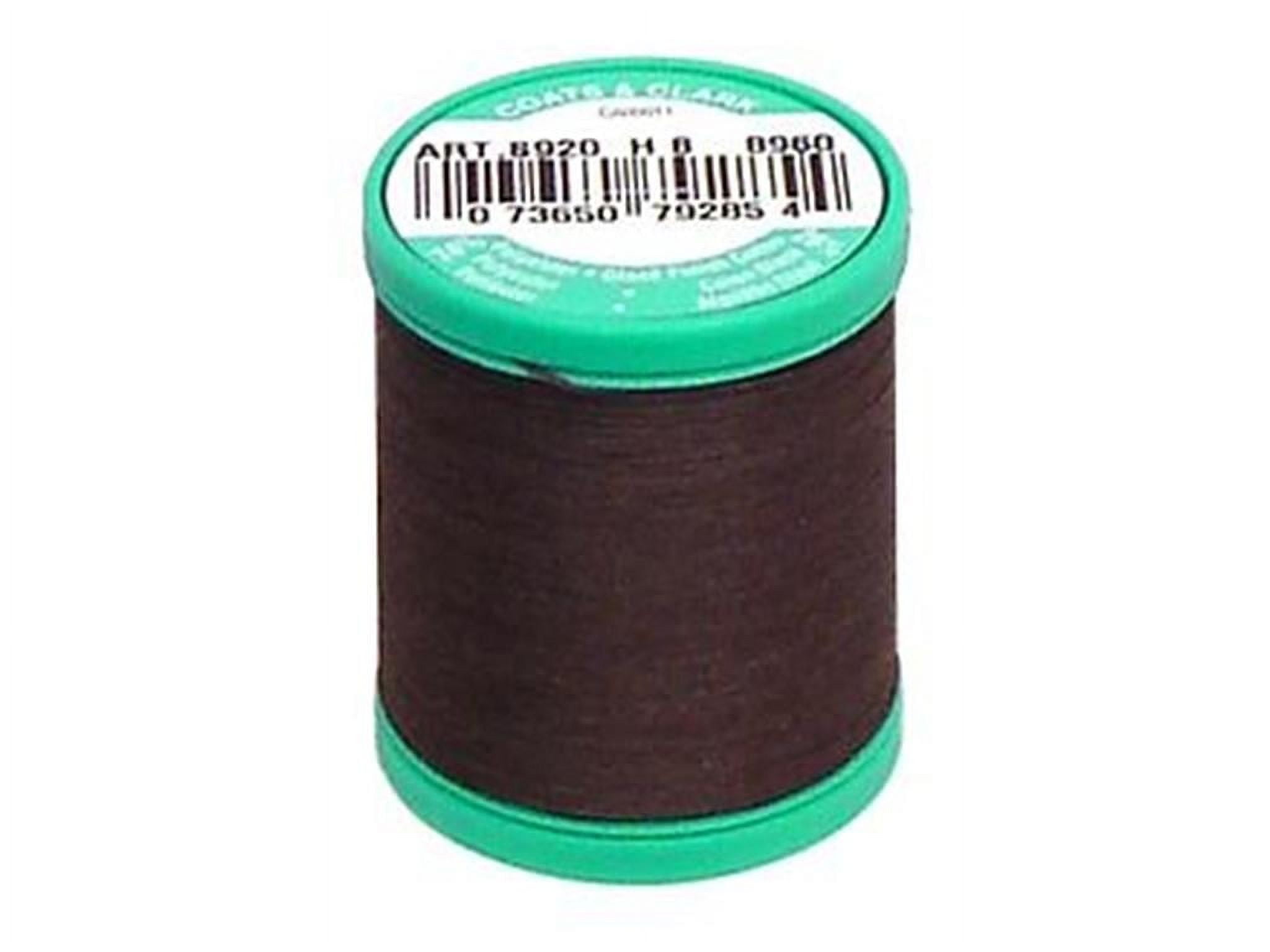 Coats Dual Duty Plus Button & Carpet Thread 50yd-Chona Brown - Walmart.com