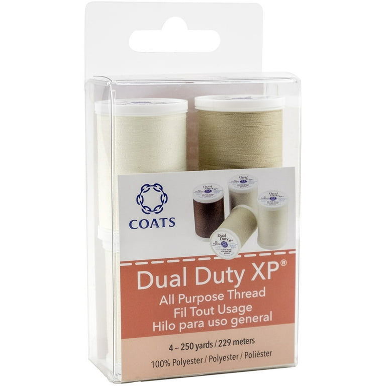 Natural - Dual Duty XP General Purpose Thread 250yd - Coats
