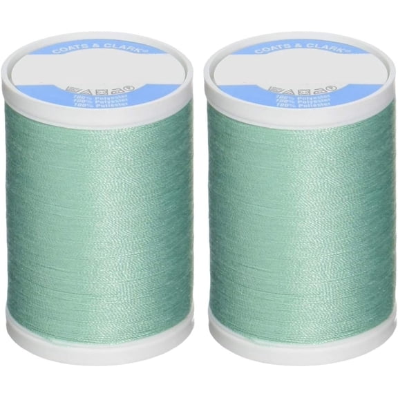 Coats Dual Duty XP General Purpose Seafoam Thread, 250yd, 2-Pack