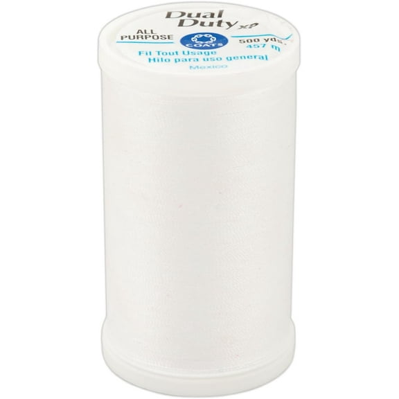 Coats Dual Duty XP General Purpose Thread 500 yd - White