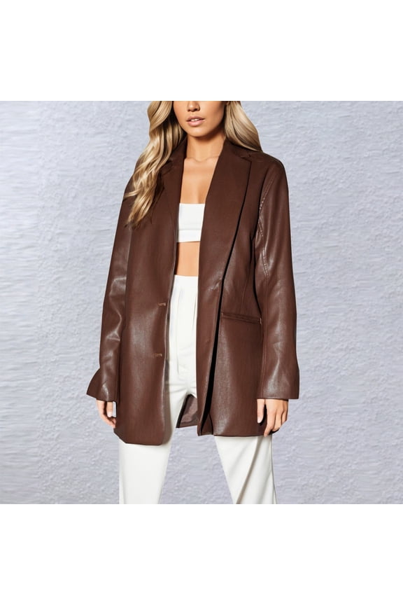 Coats For Female Sleeves Long Lapel Plein Corduroy Jacket Stylish Leather Lauschig Coats For Women Skater Spring With Studs Windproof Short Winter Coats for Women Womens Fashion Clothes Womens Vest