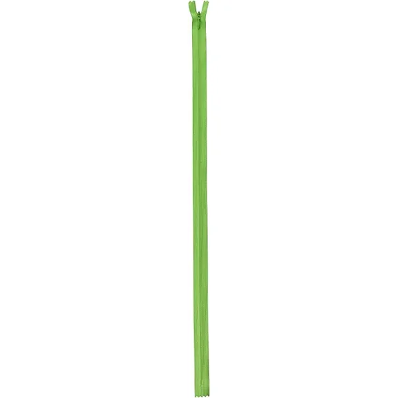 Coats Thread & Zippers 20" to 22"-Lime Coats Invisible Zipper