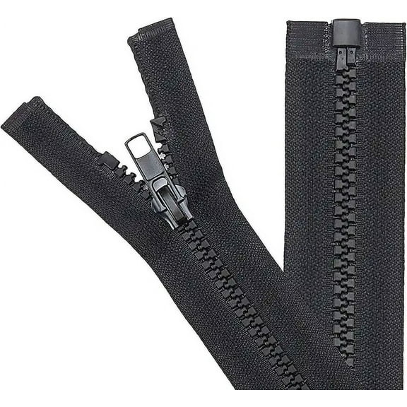 Coats Thread & Zippers Coats: Thread & Zippers Purse Double Slider Zipper, 12", Dogwood