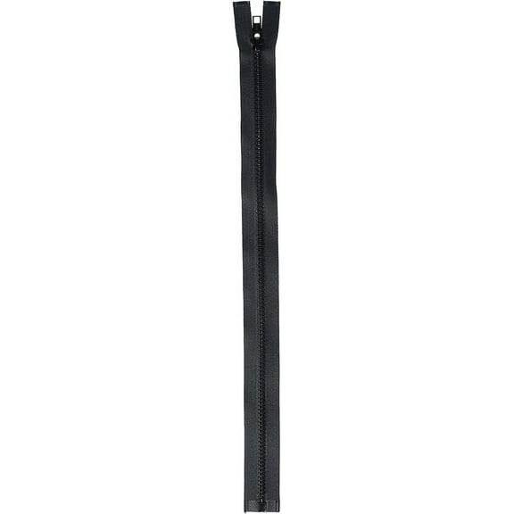 Coats Thread & Zippers F4328-002 Sport Separating Zipper, 28", Black