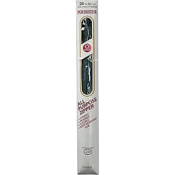 Coats Thread & Zippers F7212-061A All-Purpose Plastic Zipper, 12", Forest Green