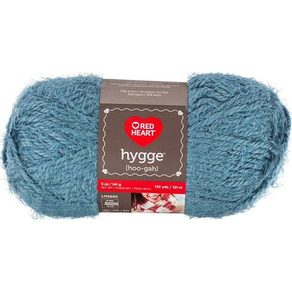 Red Heart Hygge Yarn - Slate Blue
