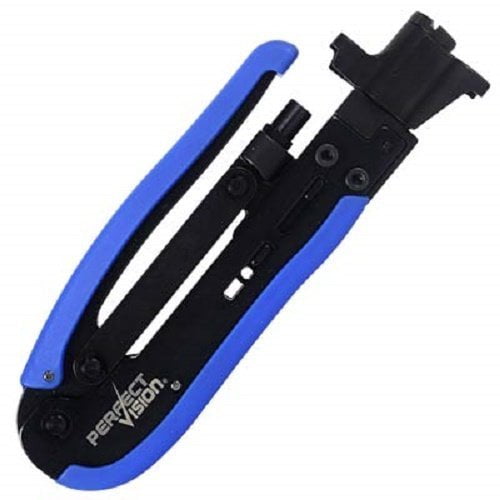 Coax Cable Compression Tool For RG6 And RG11 Coax Cable Fixed