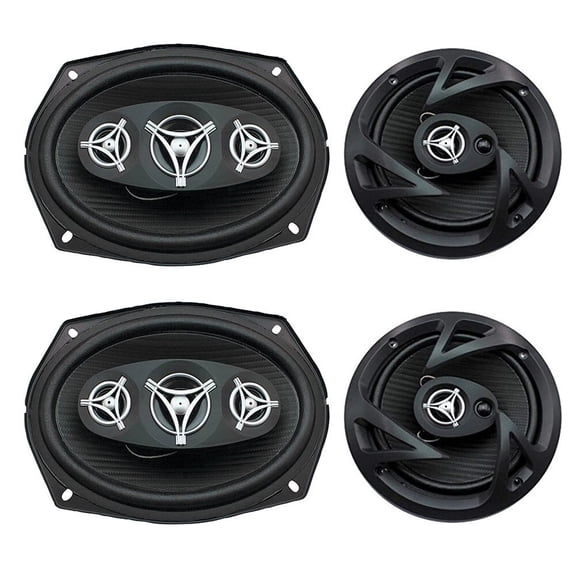 Coax Car-Truck Speakers EF694 800W 6x9" & EF-653 400W 6.5"