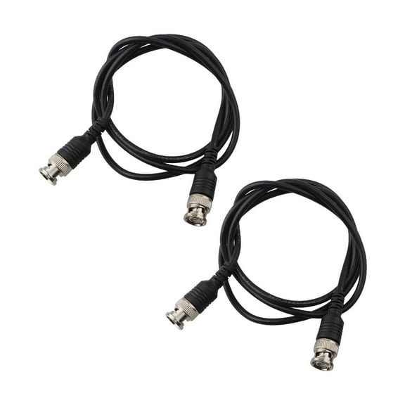 Coaxial Cable Bnc Test Leads Line Length 100Cm Professional Grade Coaxial Cable Adapter Compatible With Cctv Systems