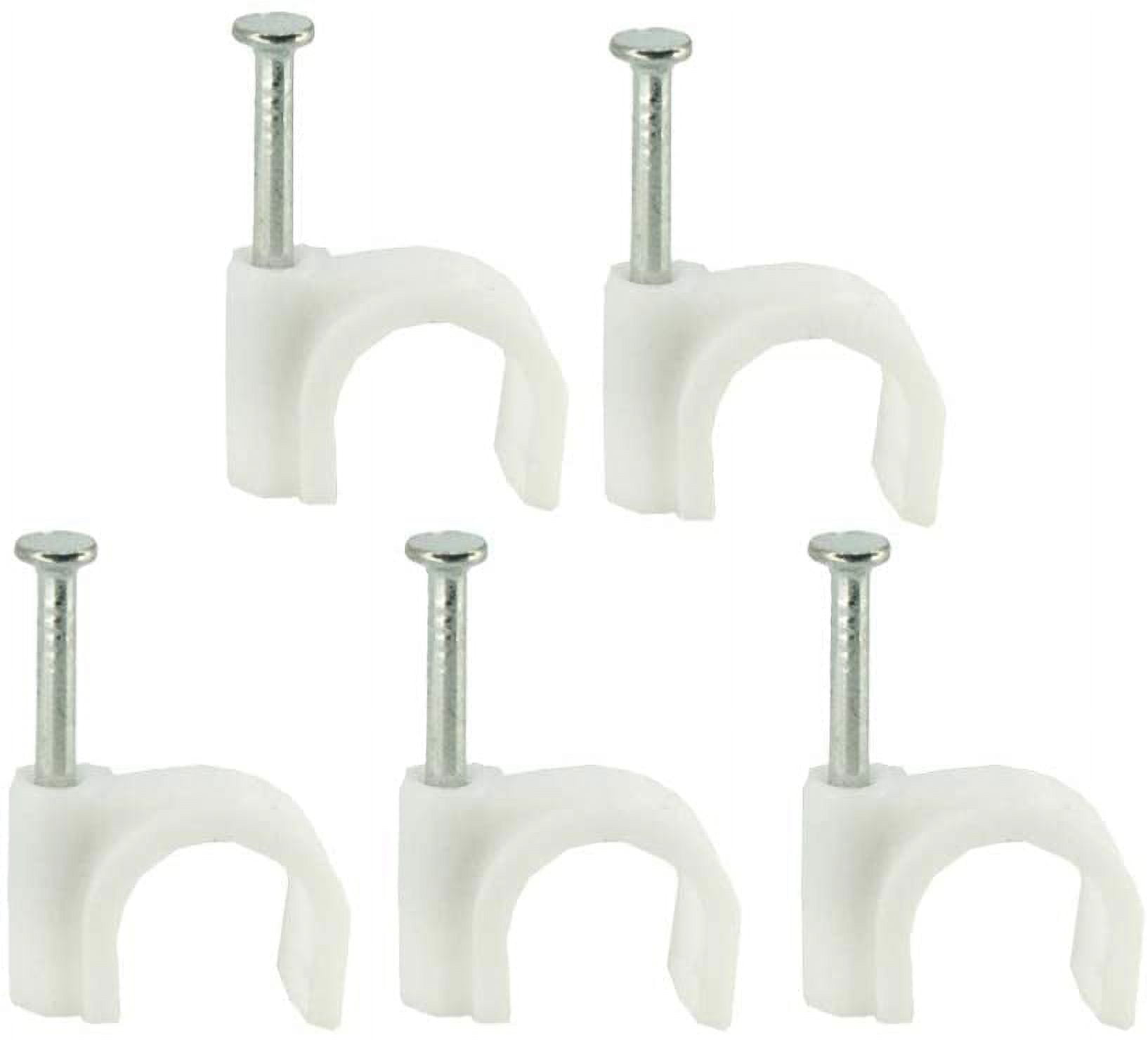 Coaxial Cable Coax Cable 200Pcs Round Cable Wire Clips Nails Cable