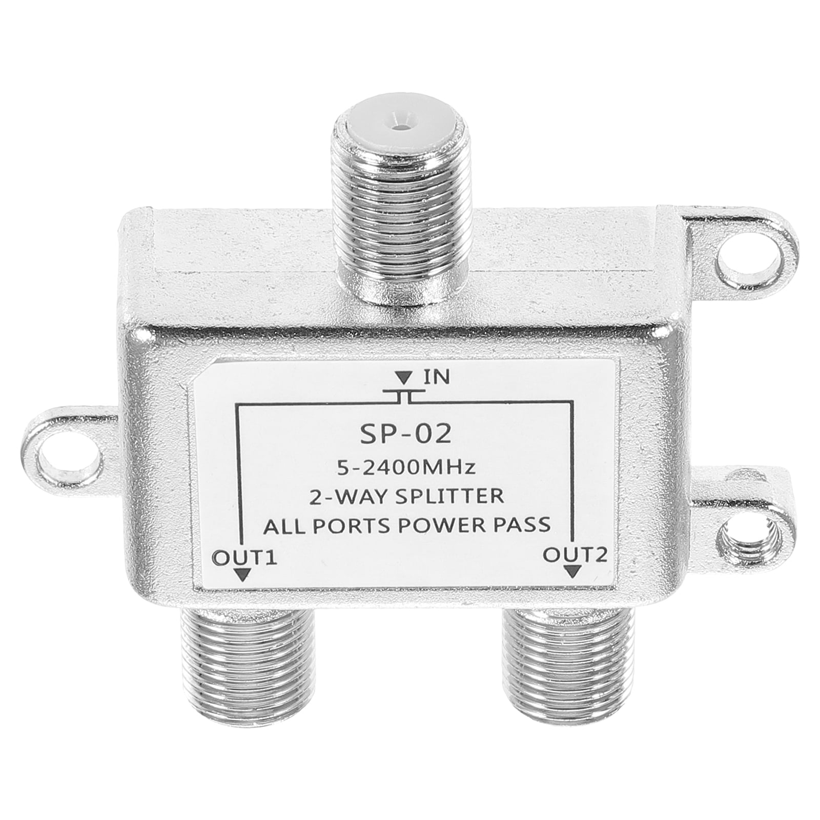 Coaxial Cable Splitter Coax Splitter For Satellite Cable 52400mhz TV
