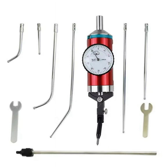 Coaxial Centering Dial Test Indicator Set 0-3mm Center Finder Milling Tool 0.01mm Accuracy with Wooden Box Measuring