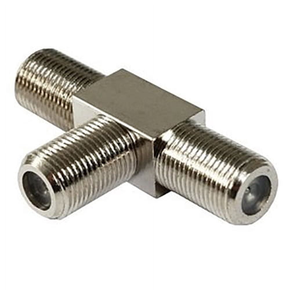 Coaxial T Adapter, F Female / Female / Female