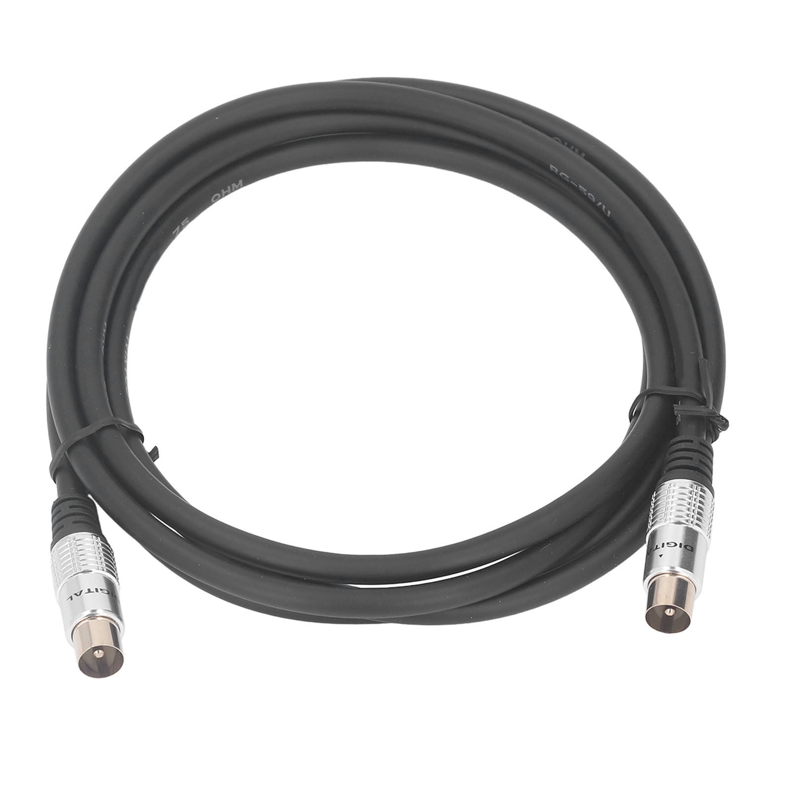 Coaxial TV Cable 9.5mm Male to Male for Cable Modems Set Top Boxes ...