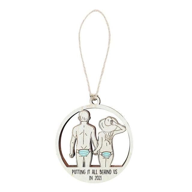 Coaye Throw Everything Behind The Wooden Christmas Tree With