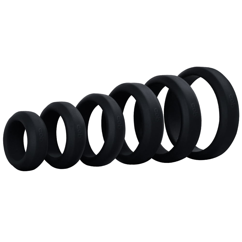 Cob Silicone Penis Rings, Strethchy C-Ring Erection Ring Sex Toy for Men or Couples photo
