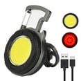 thumbnail image 1 of Cob Small Keychain Work Light, Bright Rechargeable Mini Keychain Flashlight, 4 Light Modes Portable Pocket Light with Folding Magnet Bracket Bottle Opener for Outdoor, 1 of 6