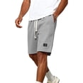 thumbnail image 1 of Mens Shorts, Elastic Waist Dstring, Summer Beach Casual Shorts,XL, 1 of 4