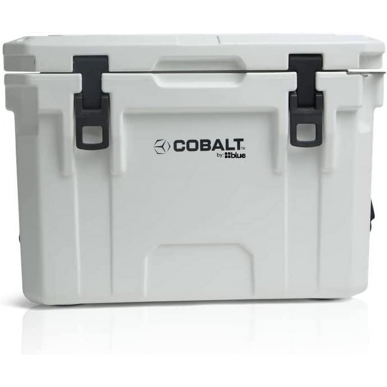 Cobalt 25 Quart Roto-Molded Ice Cooler Lid Retention Up to