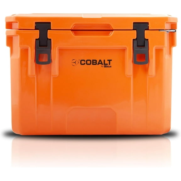 Cobalt 25 Quart Roto-Molded Super Ice Cooler | Large Ice Chest Holds Ice Up to 3 Days |