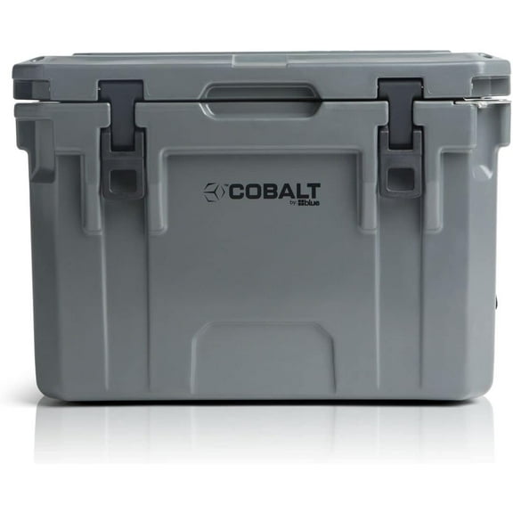 Cobalt 25 Quart Roto-Molded Super Ice Cooler | Large Ice Chest Holds Ice Up to 3 Days |