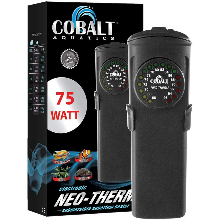 Cobalt Aquatics Neo-Therm Aquarium Heater, 75-Watt