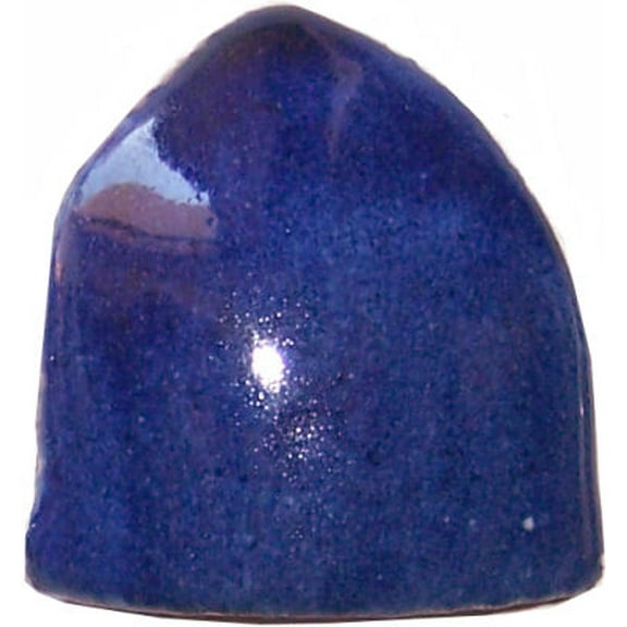 Cobalt Blue Clay Talavera Quarter Round Beak, Set of 10 pcs