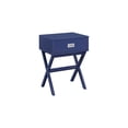 thumbnail image 1 of Cobalt Blue End Table with Drawer - Living Room Side Table - 15.75" Wide, 1 of 1