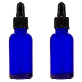 Amber Glass Bottle 2 fl oz w Glass Dropper Pack of 2 Walmart