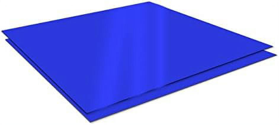 Cobalt Blue Mirror Sheet Pack Of 2 - Gforge 6.5X11 Round Corner R=1  Shatterproof Mirror Plastic Mirrors For Wall Plexiglass Sheet For  Decoration