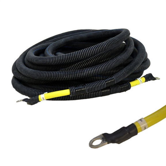 Cobalt Boat Battery Power Cable | 2 AWG 34 FT Marine Wire