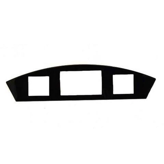 Cobalt Boat Blank Dash Panel 503024 | 29 3/4 x 7 1/8 Inch Black