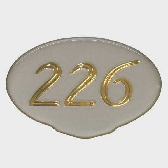 Cobalt Boat Raised Emblem Decal | 226 Sticker Silver Gold