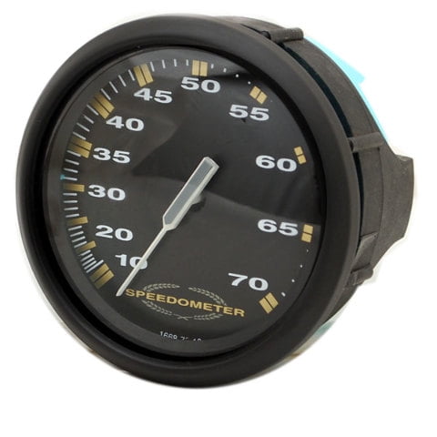 Cobalt Boat Speedometer SE9212A | Faria 70 MPH 3 1/4 Inch Black