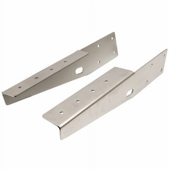 Cobalt Boat Swim Platform Brackets 407536 | 26 1/4 Inch SS (Set of 2)