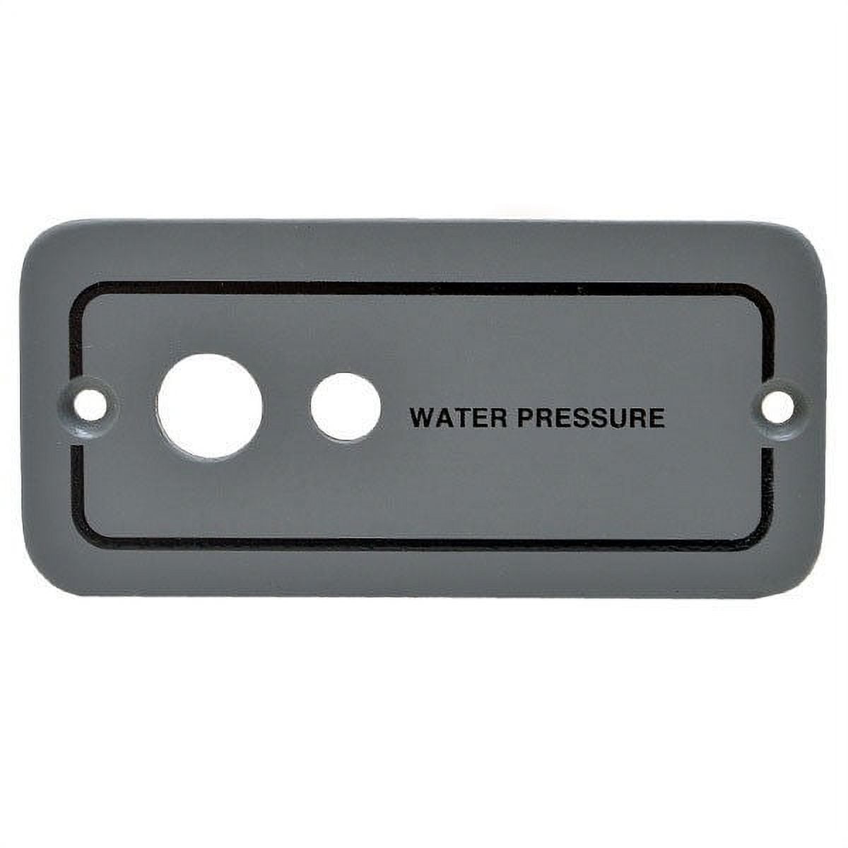 Cobalt Boat Water Pressure Panel 215594 Gray Aluminum